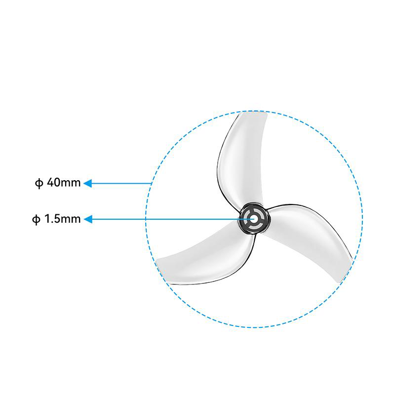 BETAFPV 12Pcs Gemfan 1611 3-Bl - đánh giá và giá Drone Gimbal Controller