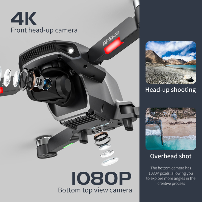 L106 Pro 3 Drone 5G WIFI FPV F - đánh giá và giá Drone Gimbal 3 Axis