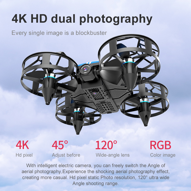 NEW Mini Drone 812PRO professi - đánh giá và giá Drone Gimbal Case
