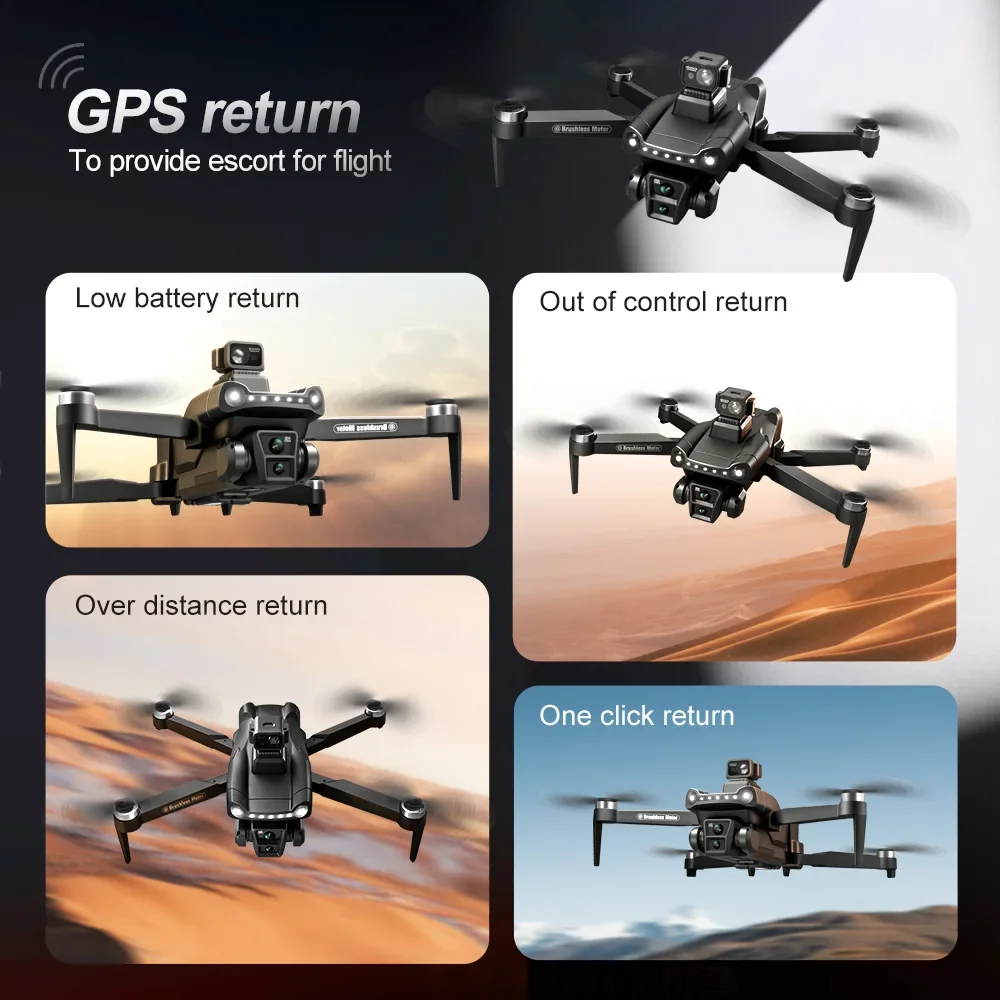 Original V198GPS 4K Drone Prof - đánh giá và giá Drone Gimbal Controller